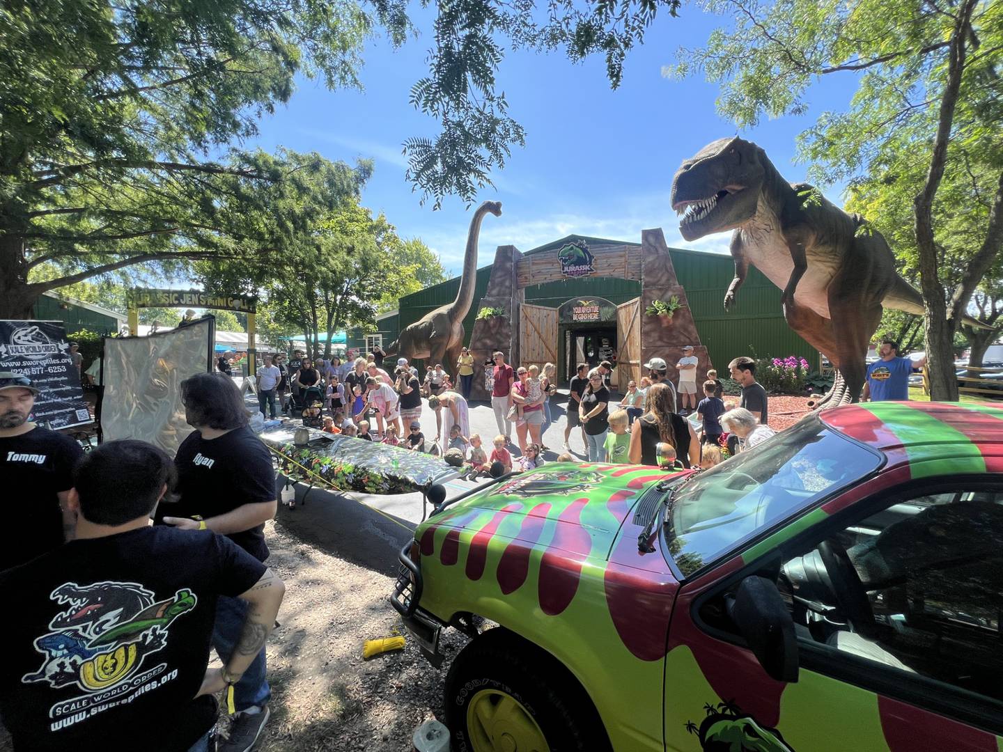Scale World Order will now have a permanent live retile exhibit at Jurassic Gardens and will be offering a liver reptile show throughout the Spring Break Staycation event from March 22- 30. The show is free for kids 12 and under and free with paid admission for adults.