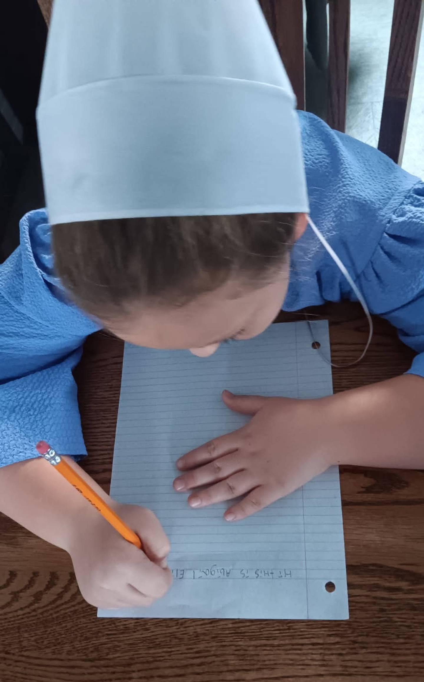 Granddaughter Abigail writes the column.