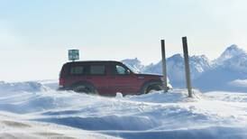 Snow makes for tough travel over the weekend