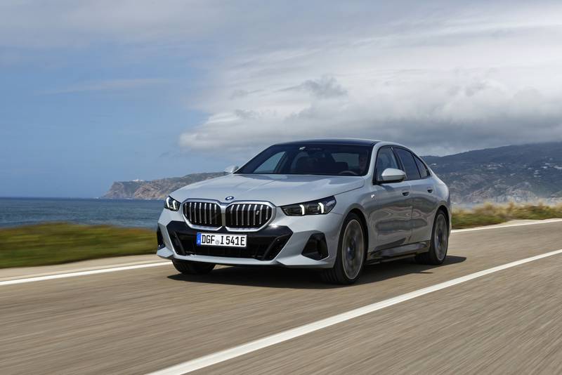 The 2024 BMWi5 eDrive40 is all-EV option.