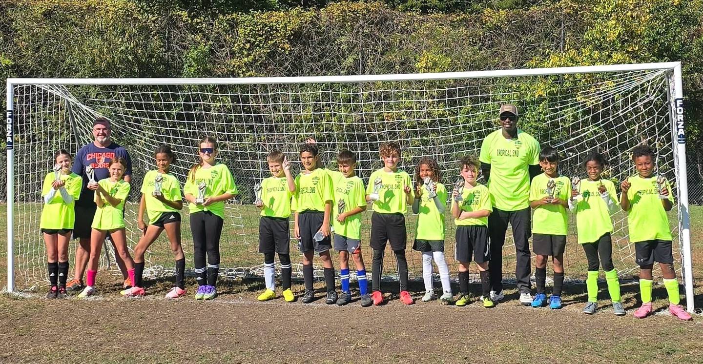 Tropical Sno captured the Streator Youth Soccer U12 city championship.