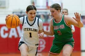 Photos: Sterling girls basketball defeats L-P and advances to Class 3A Regional final