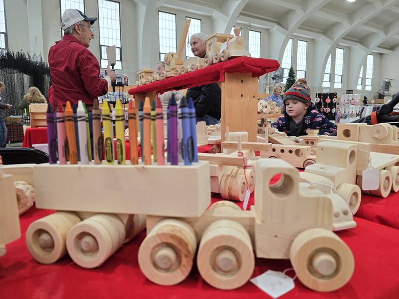 Holiday markets at the Streator Incubator, Bruce Township Hall and Park Place Conference Center featured Saturday, Nov. 30, 2024, a number of handmade goods, including toys, treats and home decor, among other items.