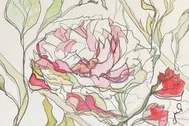 Watercolor artist celebrates spring with floral paintings