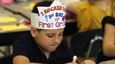 Photos: First Day of School at Westfield Community School in Algonquin