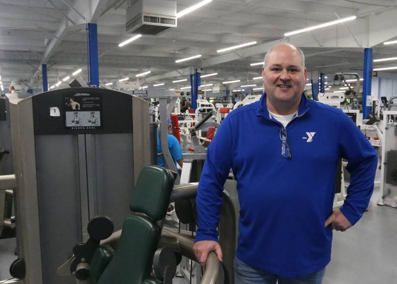 Chris Weittenhiller, CEO of the Illinois Valley YMCA in Peru, poses for a photo inside the Illinois Valley YMCA on Tuesday, May 7, 2024.