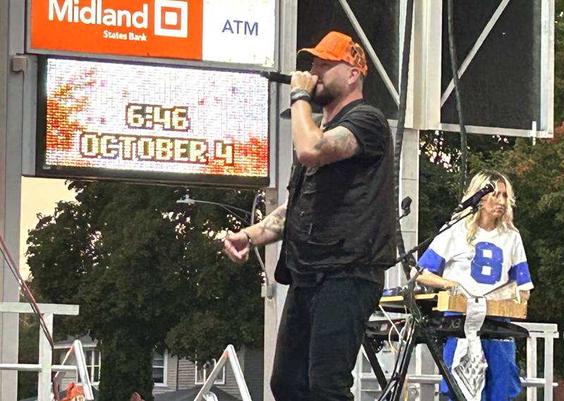 The stage was rockin' with live music at the Hot Spot during Autumn on Parade on Saturday, Oct. 4, 2025 in Oregon.