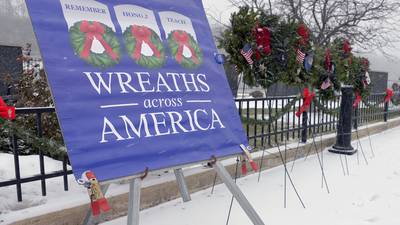 Photos: Wreaths Across America pays tribute at Middle East Conflicts Wall in Marseilles