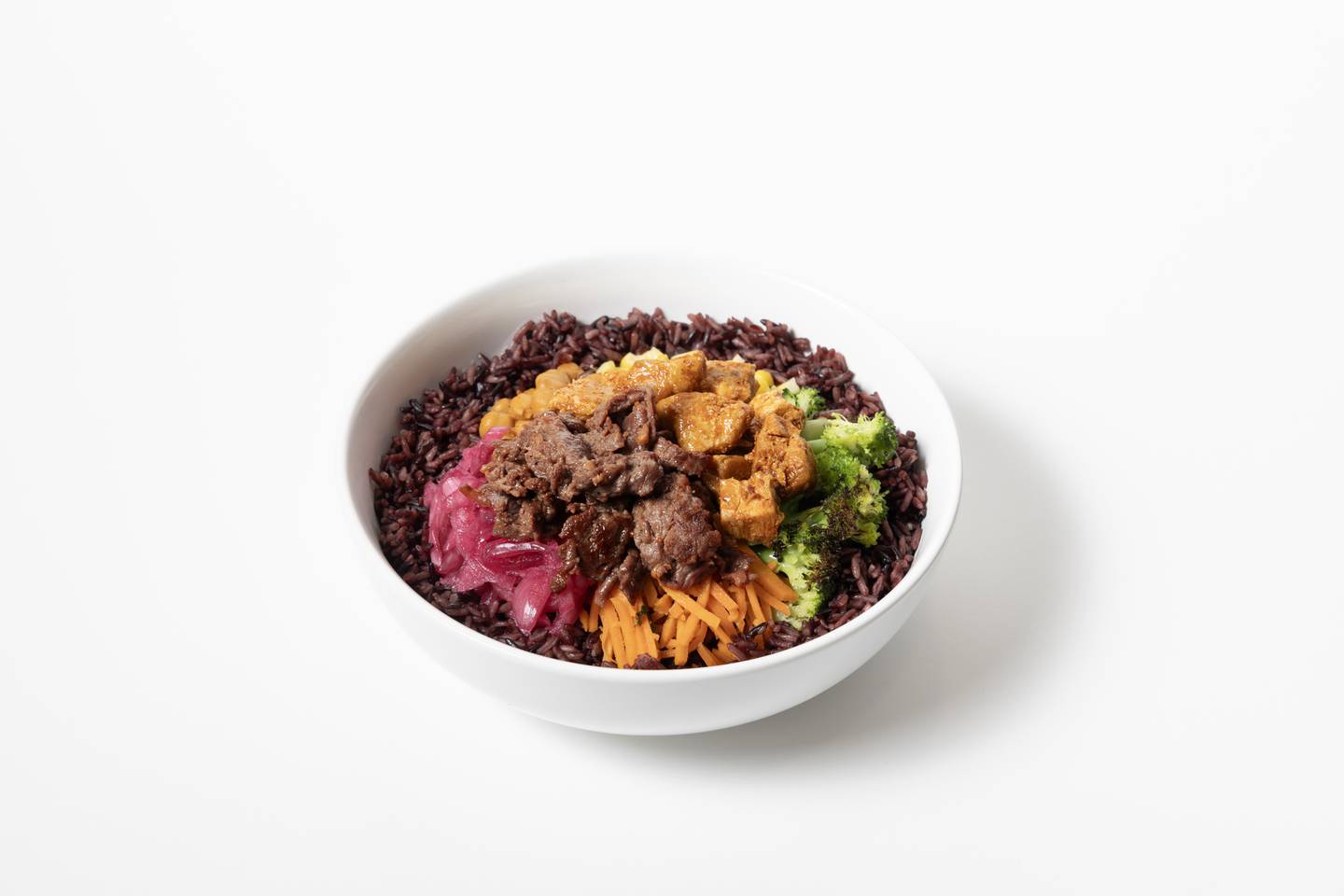 BIBIBOP Asian Grill, the fast-casual restaurant with locations in Naperville, Oak Brook and Oswego, is offering an innovative lineup of menu items that debuted in January.