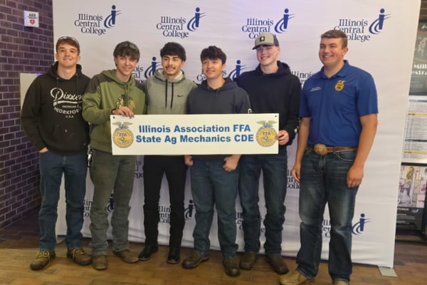 Stillman Valley High School ag mechanics team earns top-5 finish at state competition