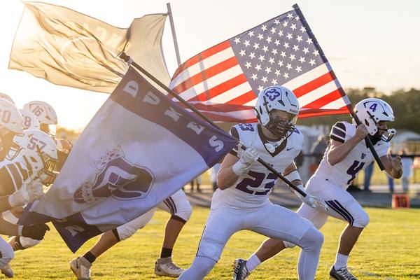 Photos: Dixon takes the gridiron against Byron in Week 2 action