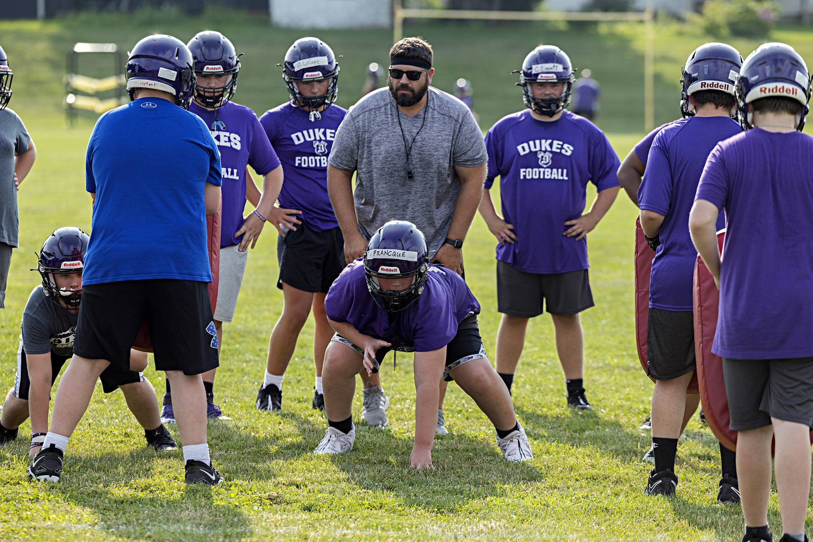 Photos Dixon football back on the field Shaw Local