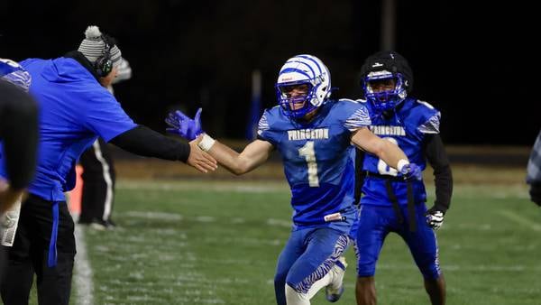 Photos: Princeton defeats Erie-Prophetstown in Week 9 football 