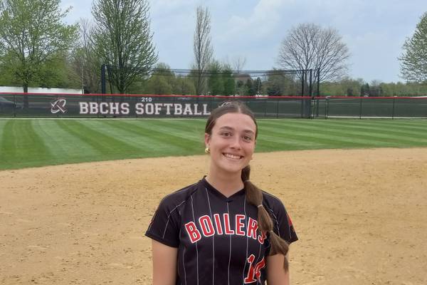 Liv Woolman returns to give BBCHS 10-0 win over Andrew with game-ending single