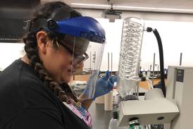 Kishwaukee College students participate in STEM assistantship