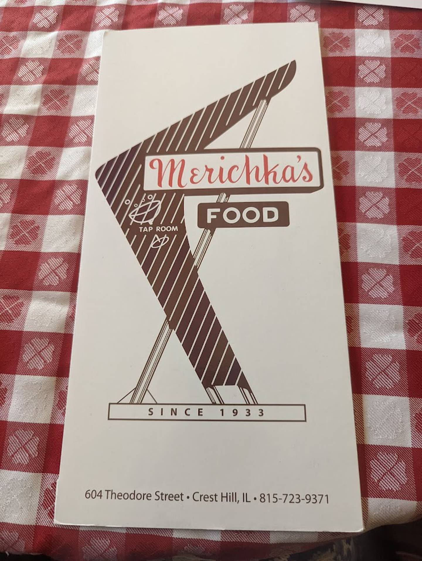 Mary (Merichka) Zdralevich and her son Joe opened Merichka’s on April 18, 1933, and the Zdralevich family still owns and operates the Crest Hill restaurant. Merichka's is known for its poorboy sandwich with garlic butterine.