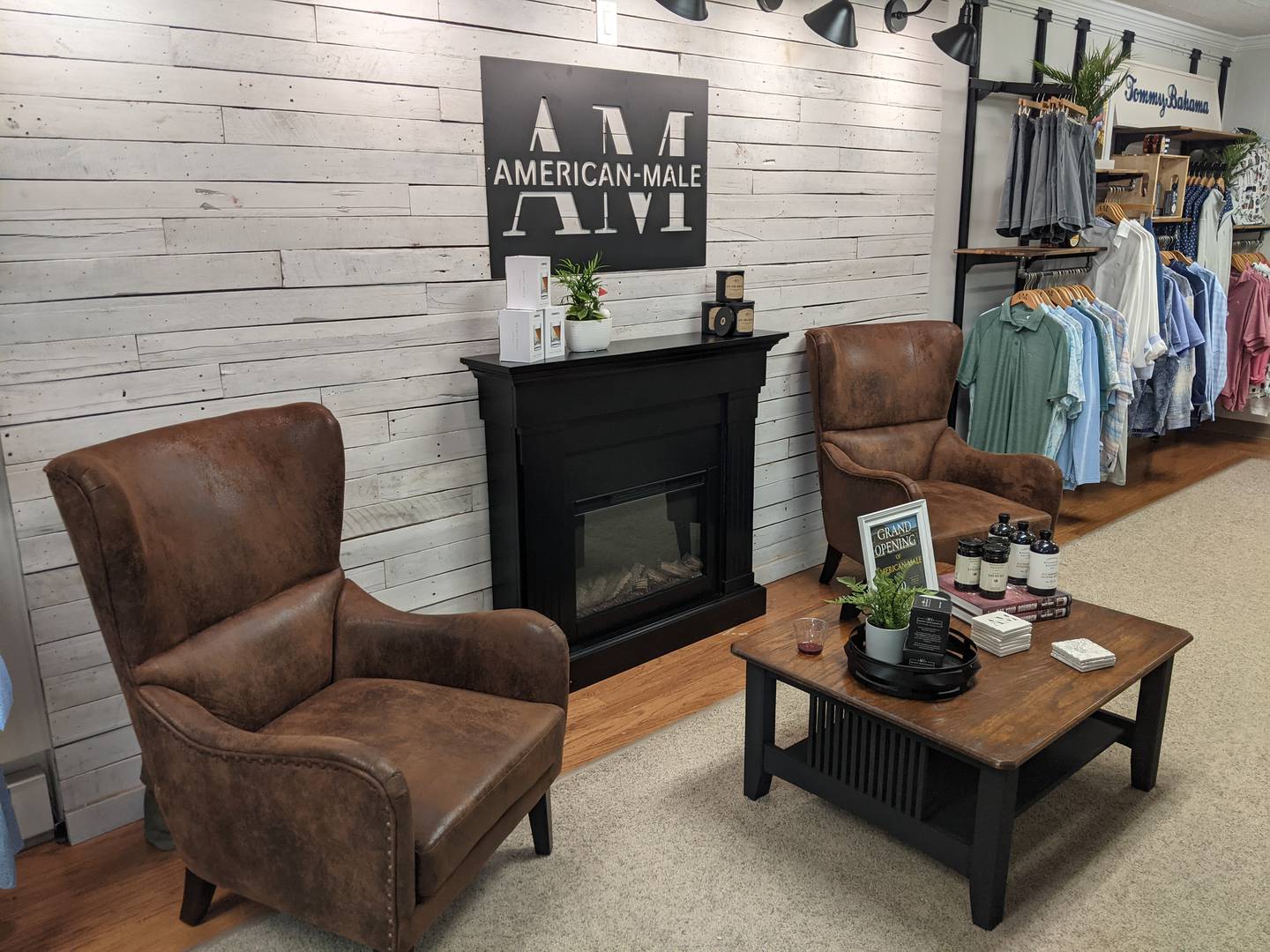 American-Male is now open at 27 Main St. in downtown Oswego.