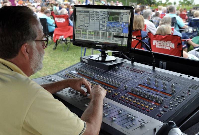 Richard Peck owns Geneva-based R/J Recording and Sound.