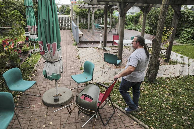 Never promised a beer garden Shaw Local