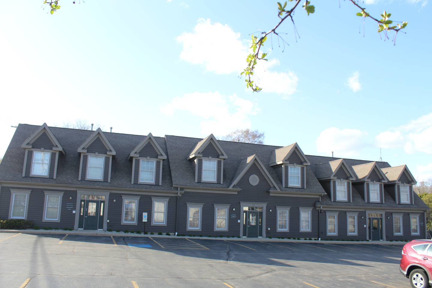 Developers are looking to convert the offices at 210-214 Crystal St., Cary into 400 to 600 square feet apartments