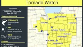 Tornado watch for Grundy, Will and Kankakee counties