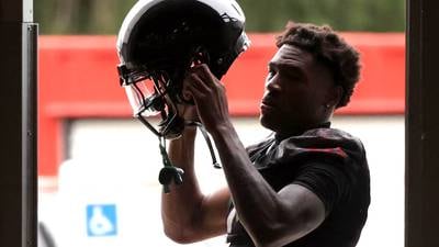 Photos: NIU football holds first practice of season