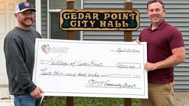 Village of Cedar Point receives SRCCF grant for community initiative