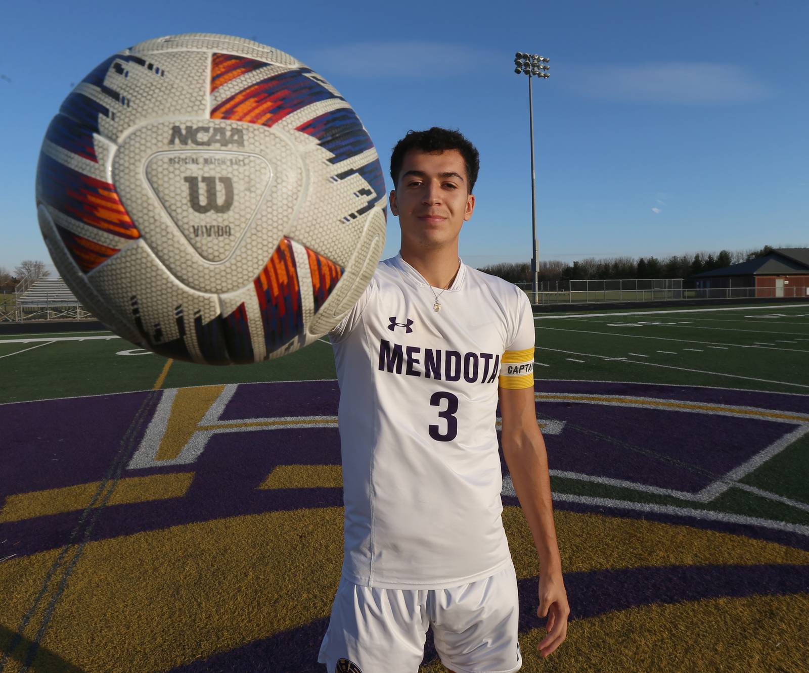 2022 NewsTribune Boys Soccer Player of the Year Mendota’s Rafa Romero