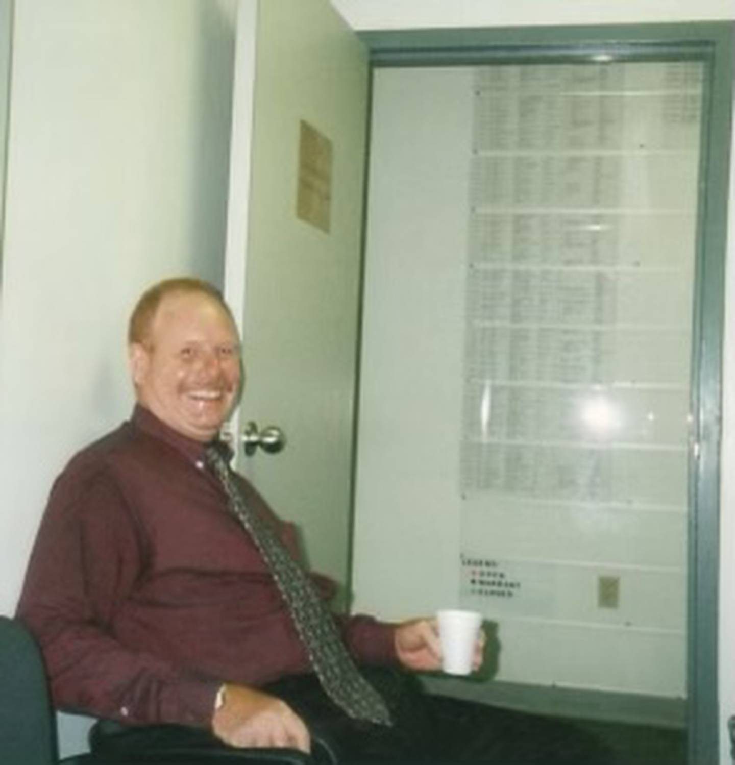 Sgt. Tony Monheim as a homicide detective for Miami Dade in 1995.