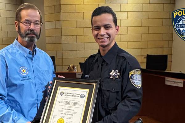 Montgomery welcomes newest police officer