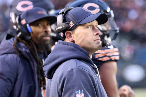 What Chicago Bears head coach Ben Johnson said Monday after losing regular-season finale to Lions