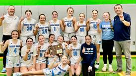 Bureau Valley 7th grade girls capture 2A regional title