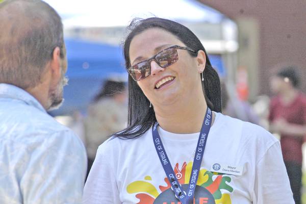 Shaw Local Radio Podcast: Talk-Line with Brandon Clark talks with Sterling Mayor Diana Merdian