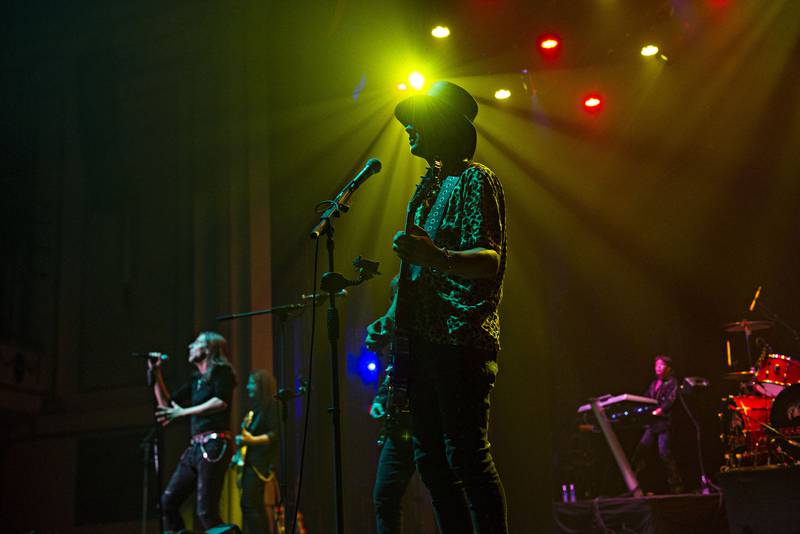 The Foreigner tribute band played to an excited crowd for nearly two hours before greeting the fans after the gig.