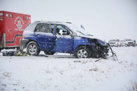 Wild weekend weather saw high winds, snowfall – and a near 50-degree temperature drop – in McHenry County area