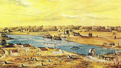 A piece of Dixon history:  The ‘exceeding beauty’ of Dixon in the 1830s