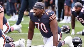Chicago Bears left tackle Braxton Jones heads to IR