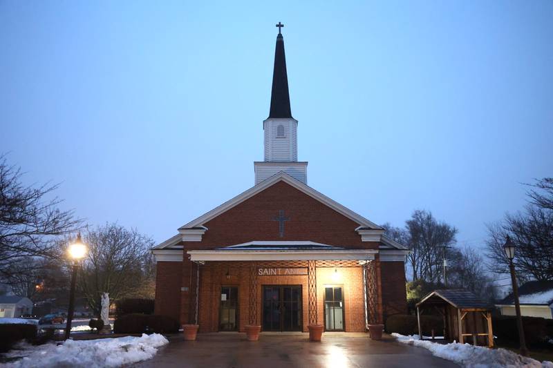 St. Anne Catholic Church, 1800 Dearborn St., Crest Hill on Jan. 25, 2024.