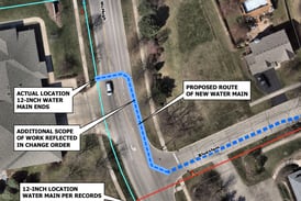Extra $100k needed to connect Heartland Meadows homes in Yorkville to new water pipes
