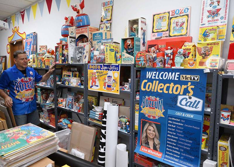 Tom Holbrook’s collection of Bozo memorabilia has been featured on MeTV’s “Collector’s Call.”