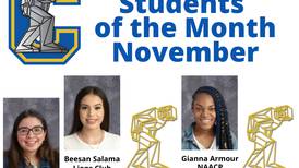 Students recognized for character, responsibility and academic performance 