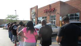 Joliet lines up for Fry the Coop chicken sandwich giveaway 