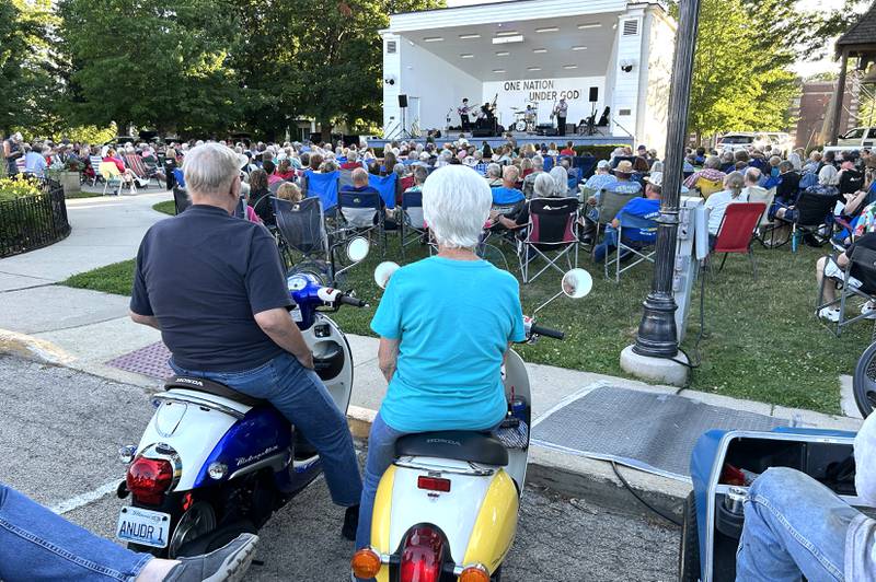 An estimated crowd of 1,000 attended the Jonny Lyons and the Pride concert at the Mt Morris Jamboree on Friday, June 27, 2025.