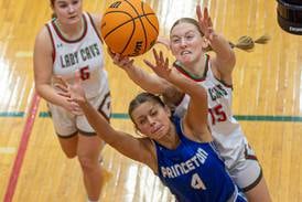 Photos: Princeton falls to L-P in girls basketball