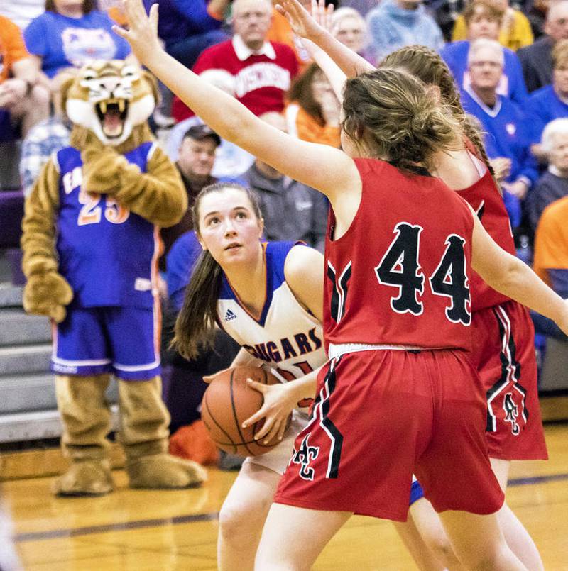 Girls basketball Photos from Eastland's sectional final win over Amboy