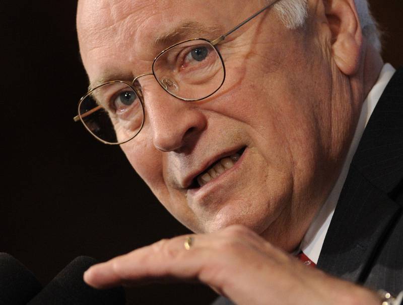 FILE -- In this June 1, 2009 file photo, former Vice President Dick Cheney speaks at the National Press Club in Washington. (AP Photo/Susan Walsh, File)