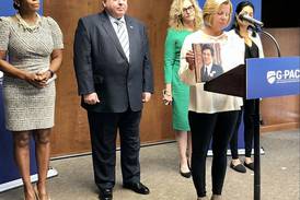 Pritzker in Aurora advocates for gun reform as Bailey warns about Safe-T Act