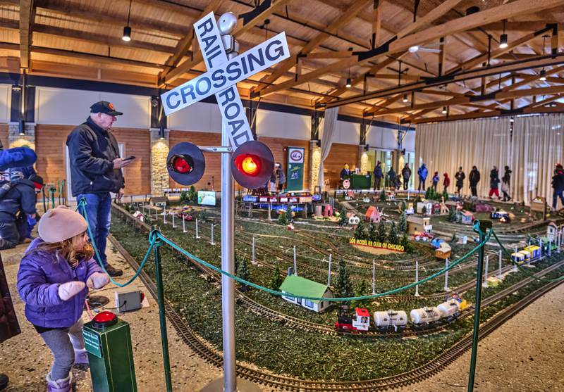 Juniper Junction, Morton Arboretum’s large-scale model train display, runs Saturday, Feb. 14, through Sunday, Feb. 22.