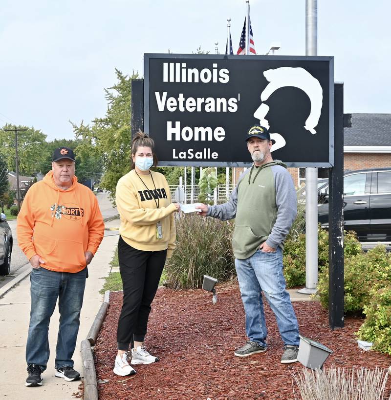 Mort’s presented the check to Director of Volunteer Services Bailie Bongartz on Thursday morning, Bongartz said the funds will be used to make sure every resident received a Christmas gift this year.
