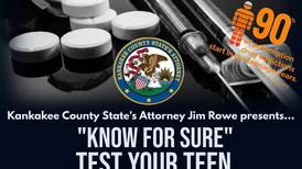 Kankakee State’s Attorney’s office offering 1,000 free drug tests for parents of teens 
